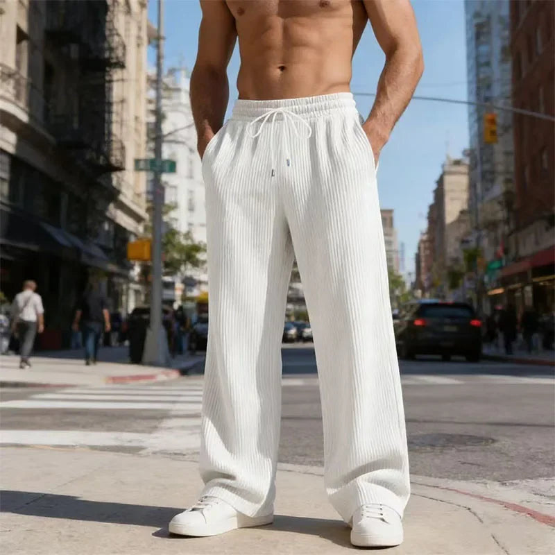 Pantalones de punto texturizados Henry™ Premium con cordón ajustable