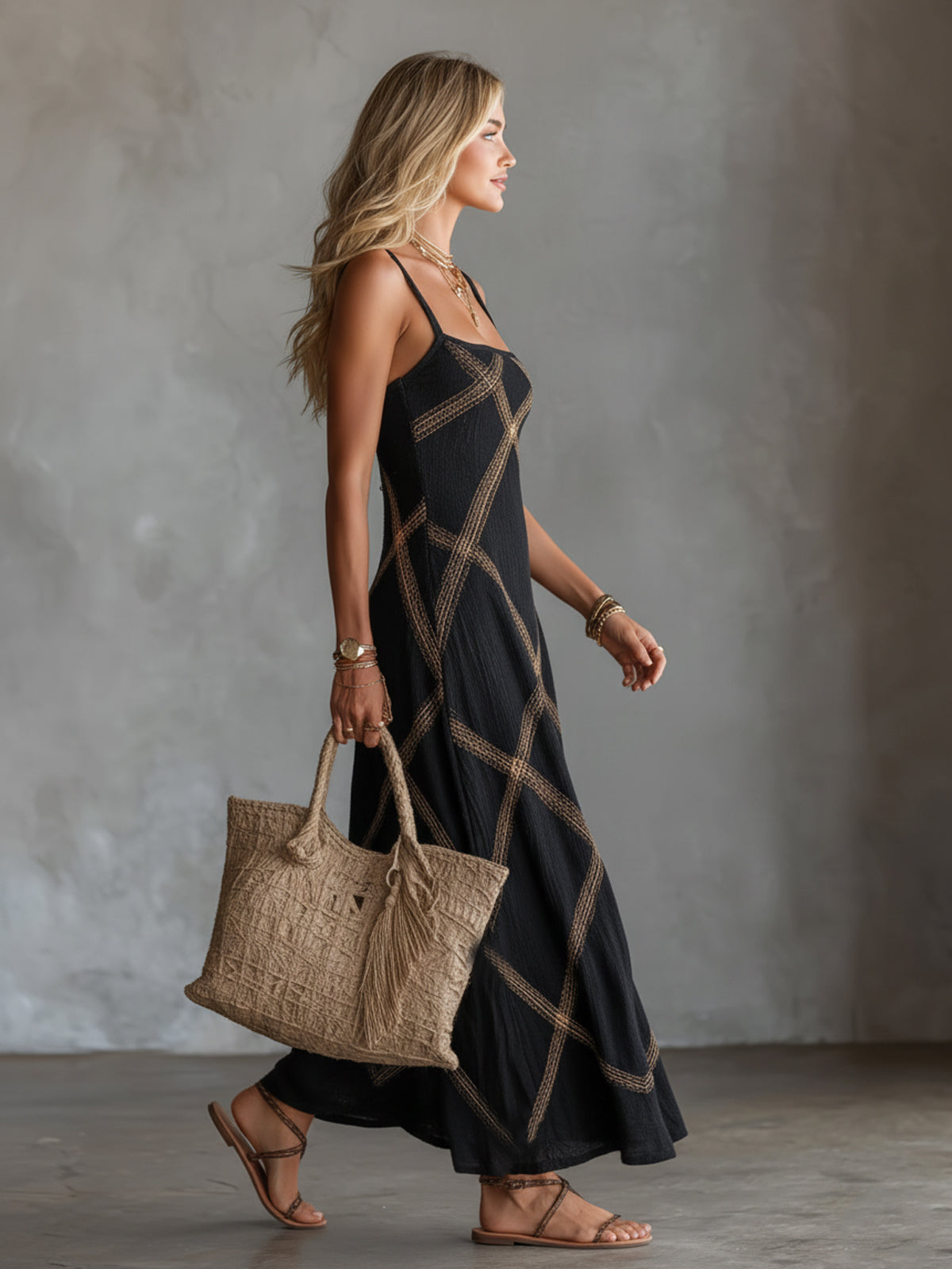 Vestido Nayara — estilo boho con corte ligero