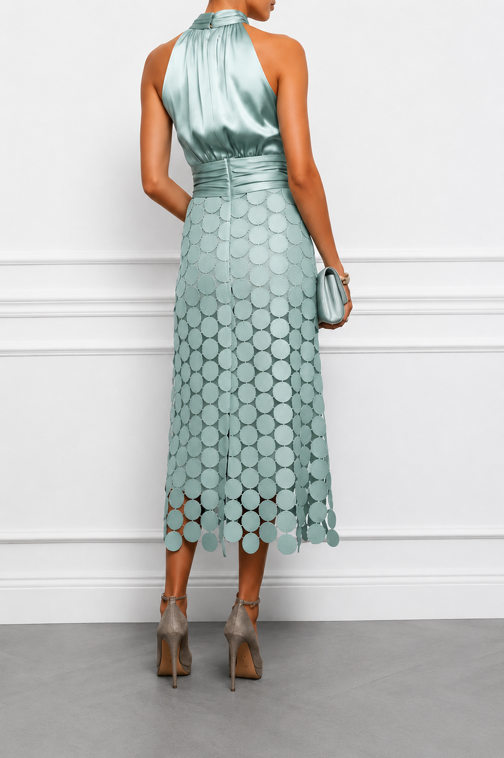 Vestido midi de Céline