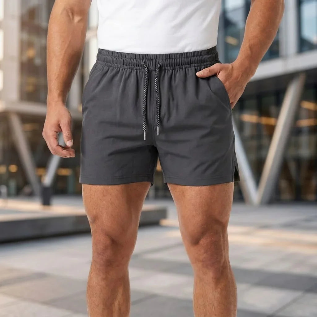 Pantalones cortos deportivos Ethan™ confeccionados con un tejido de alta movilidad, de secado rápido y muy elástico