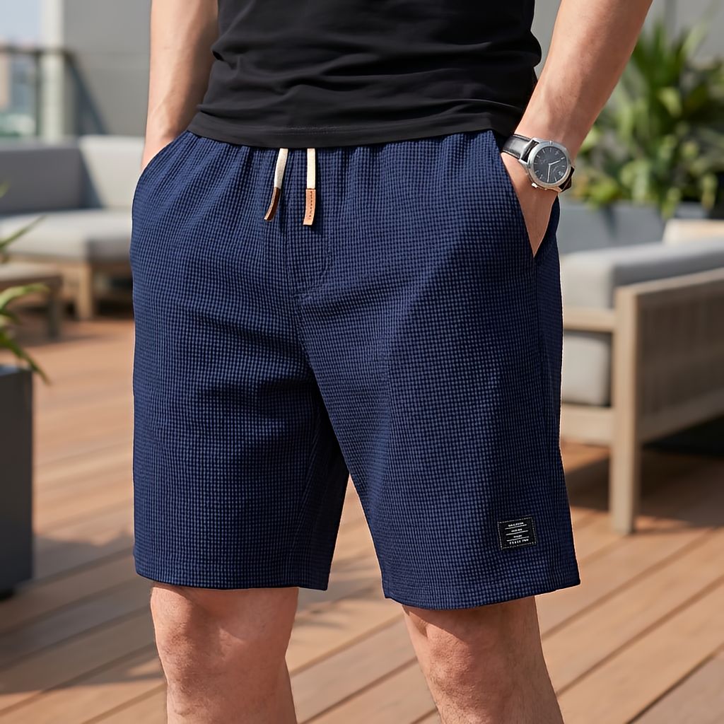 Pantalones cortos para hombre | Cómodos pantalones cortos de verano con cintura elástica