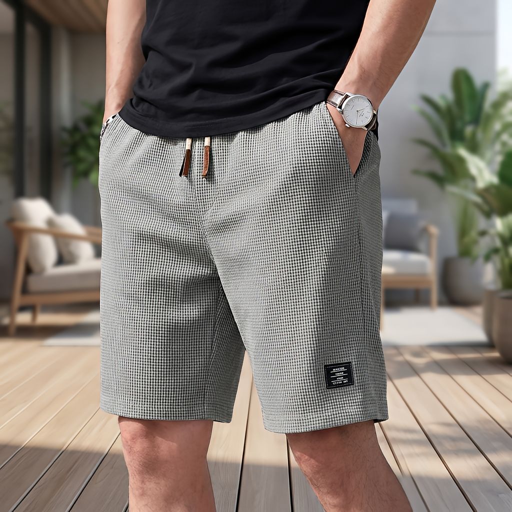 Pantalones cortos para hombre | Cómodos pantalones cortos de verano con cintura elástica
