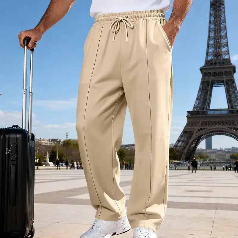 Pantalones de punto Johan™ Premium con cintura elástica y cordón ajustable