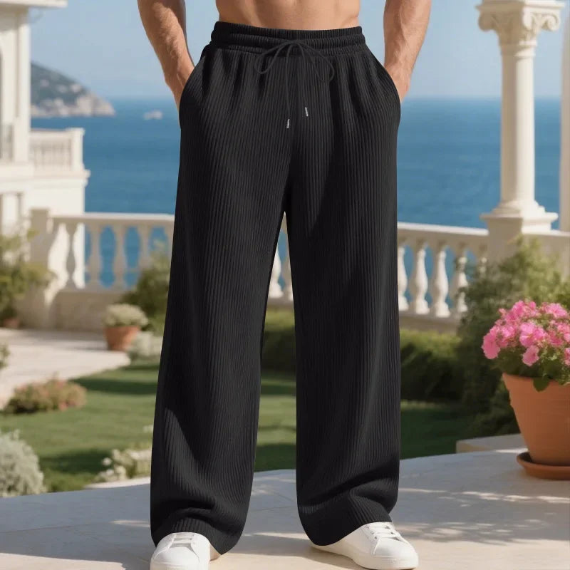 Pantalones de punto texturizados Henry™ Premium con cordón ajustable