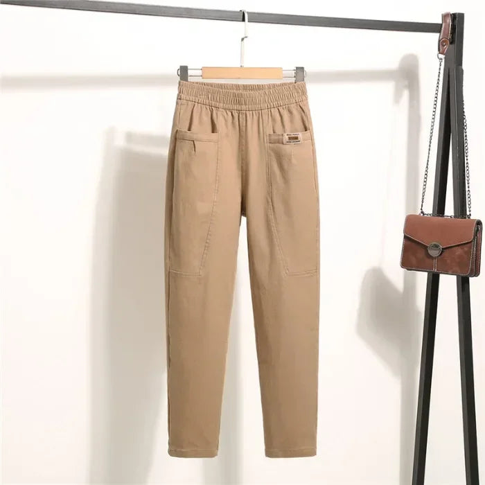 Pantalones Marelise™ con bolsillos grandes y cintura ajustable