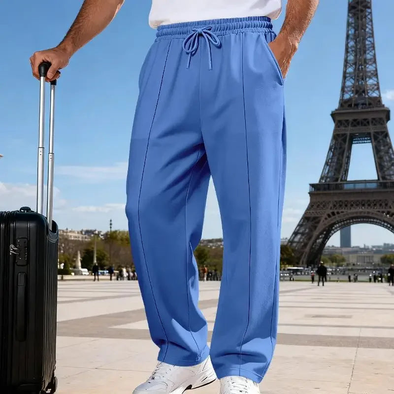 Pantalones de punto Johan™ Premium con cintura elástica y cordón ajustable