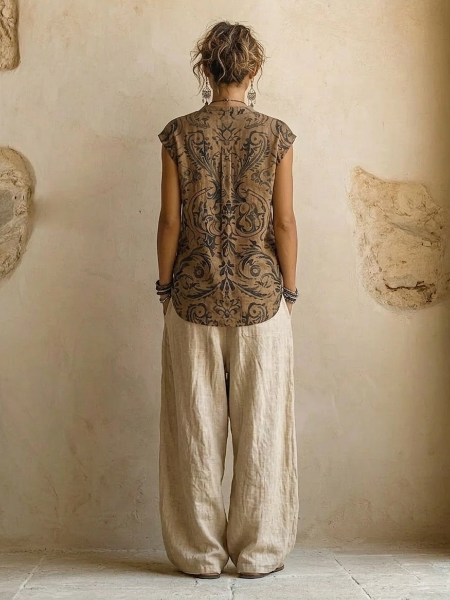 Lucia | Conjunto bohemio fluido en capas