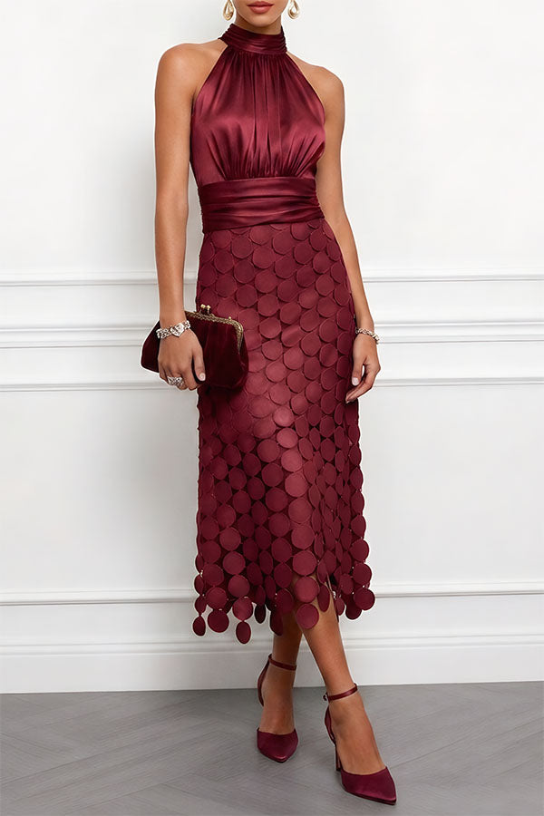 Vestido midi de Céline