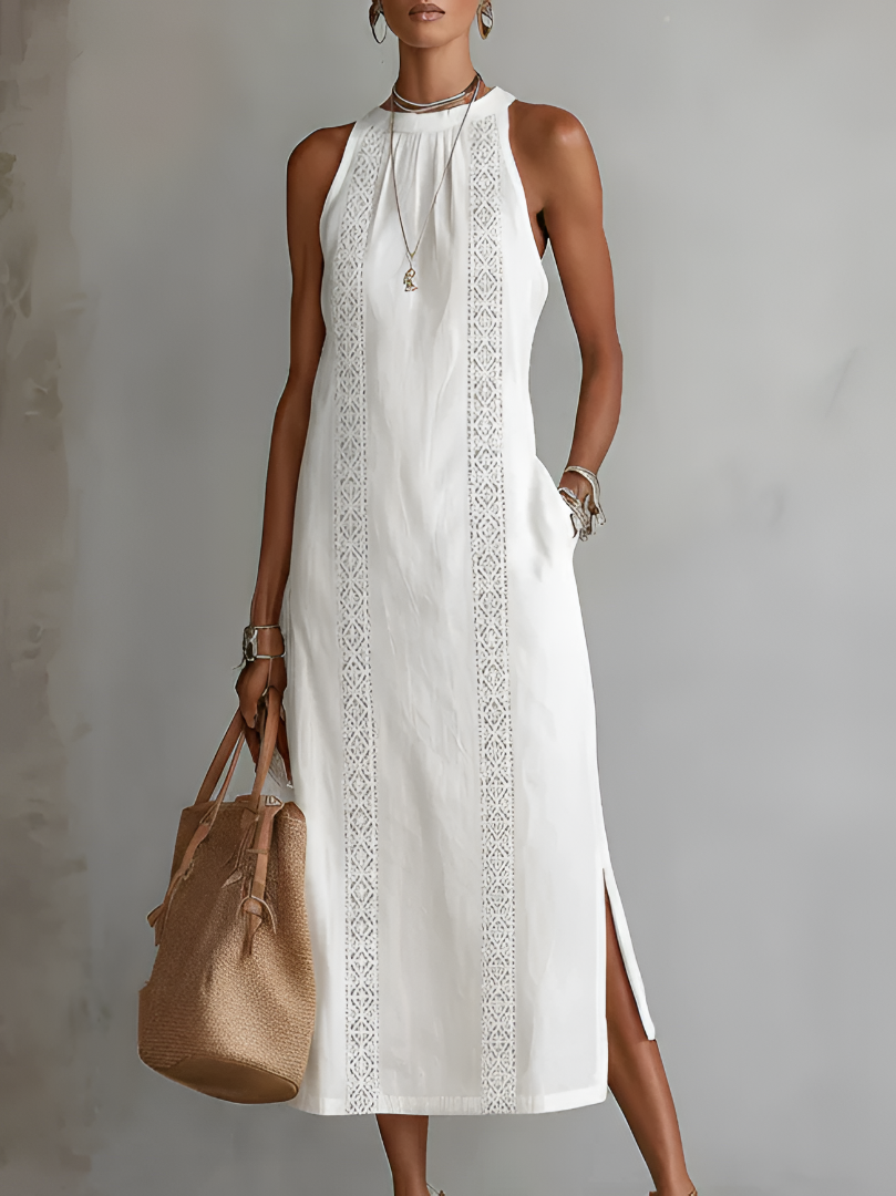 Vestido Clara con encaje delicado y encanto veraniego