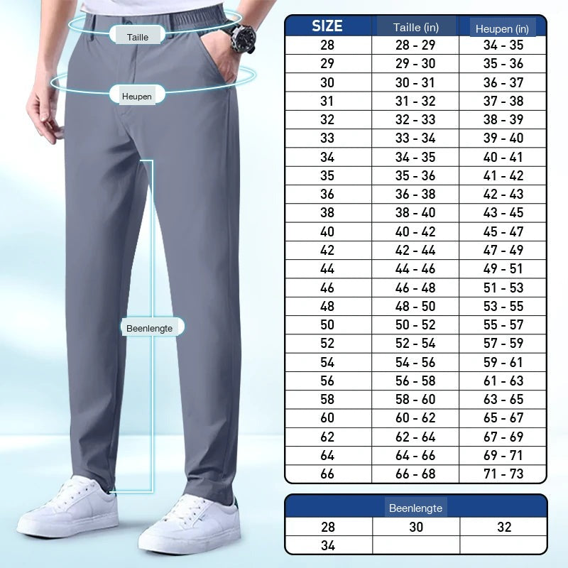 Pantalones refrescantes ultraelásticos – Hombre