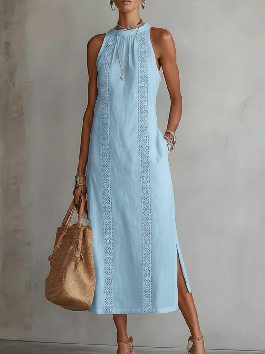 Vestido Clara con encaje delicado y encanto veraniego