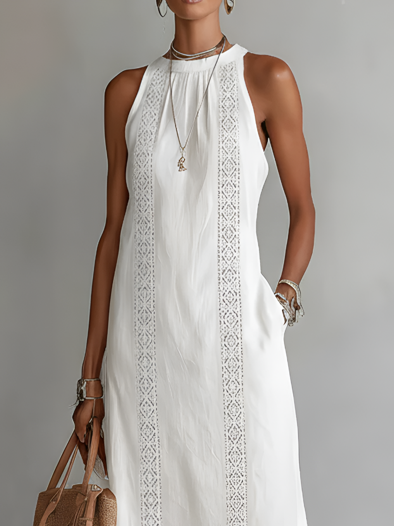 Vestido Clara con encaje delicado y encanto veraniego
