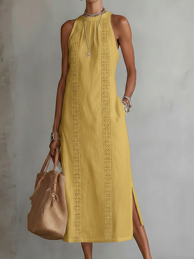 Vestido Clara con encaje delicado y encanto veraniego